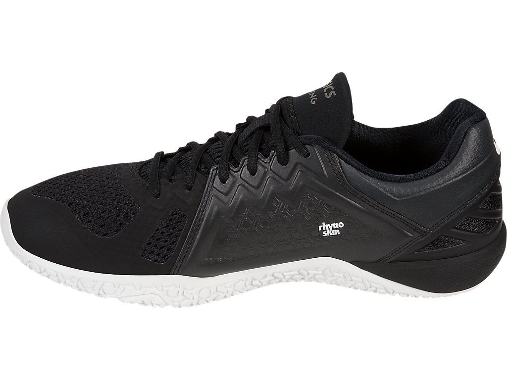 Asics Conviction X Training Shoes For Men Black/White 641WQHFZ