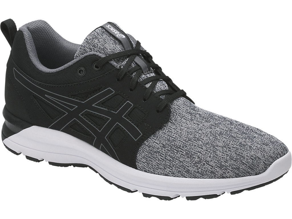 Asics Torrance Running Shoes For Men Grey/Black/Dark Grey 642EDGSW