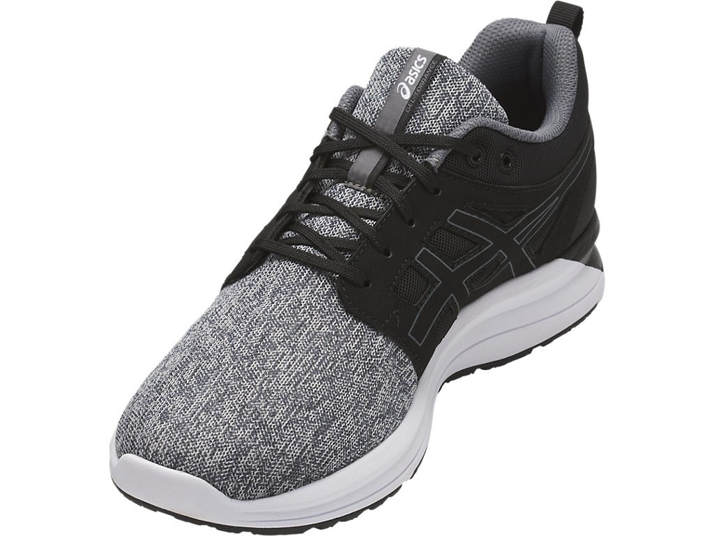 Asics Torrance Running Shoes For Men Grey/Black/Dark Grey 642EDGSW
