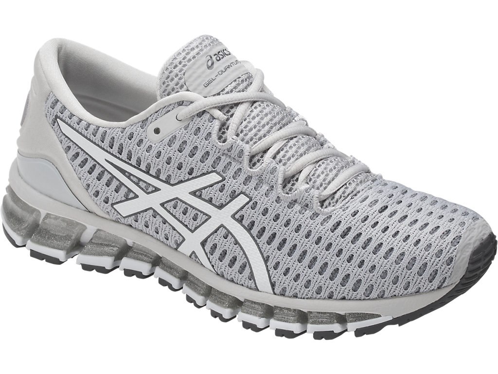 Asics Gel-Quantum 360 Running Shoes For Women Grey/White/Dark Grey 644XNHSW