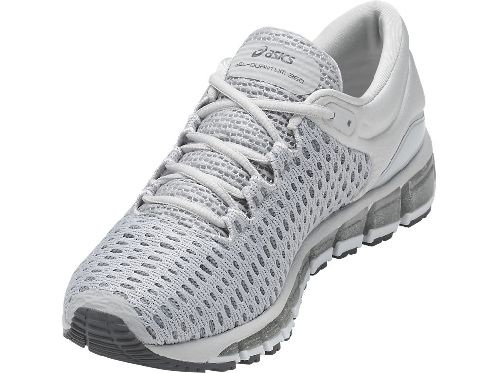 Asics Gel-Quantum 360 Running Shoes For Women Grey/White/Dark Grey 644XNHSW