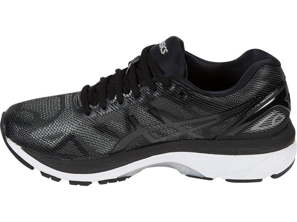 Asics Gel-Nimbus 19 Running Shoes For Women Black/Silver 645EAJFK
