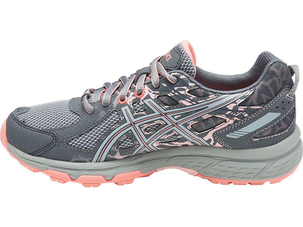 Asics Gel-Venture 6 Running Shoes For Women Dark Grey/Grey Pink 654BBEQM