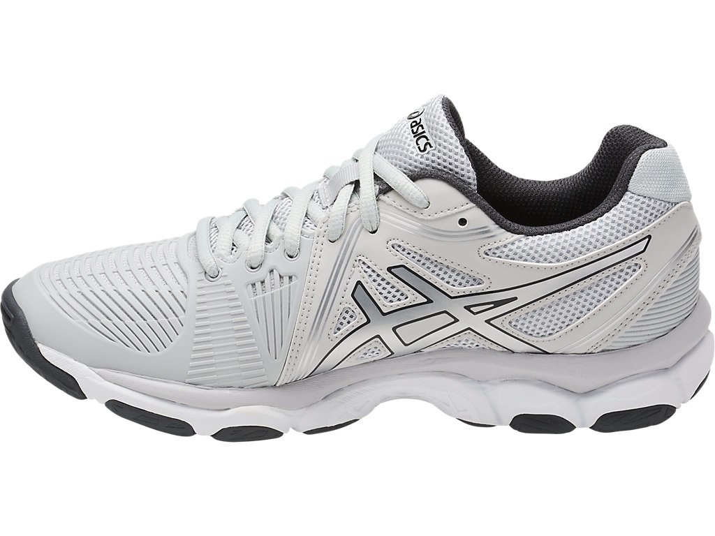 Asics Gel-Netburner Ballistic Volleyball Shoes For Women Grey/Silver/Dark Grey 656XUMHL