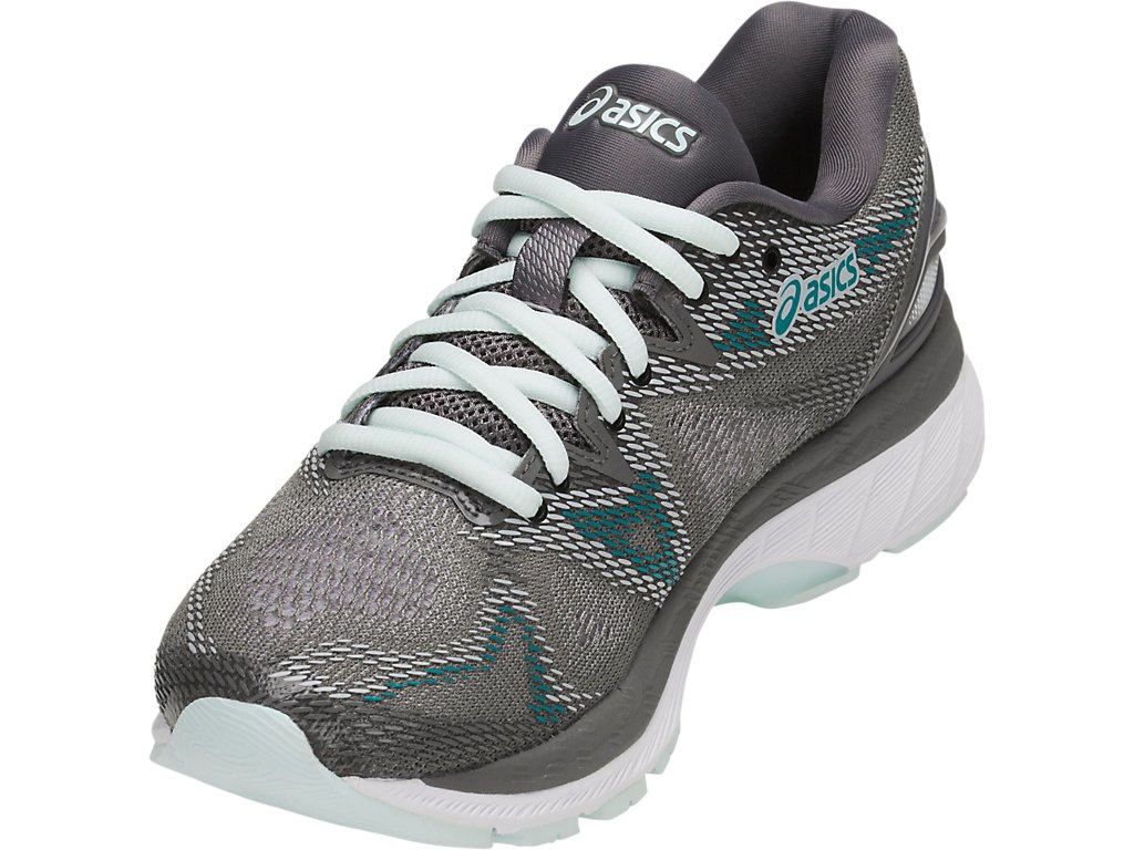 Asics Gel-Nimbus 20 Running Shoes For Women Dark Grey/Dark Grey 662TNBBP