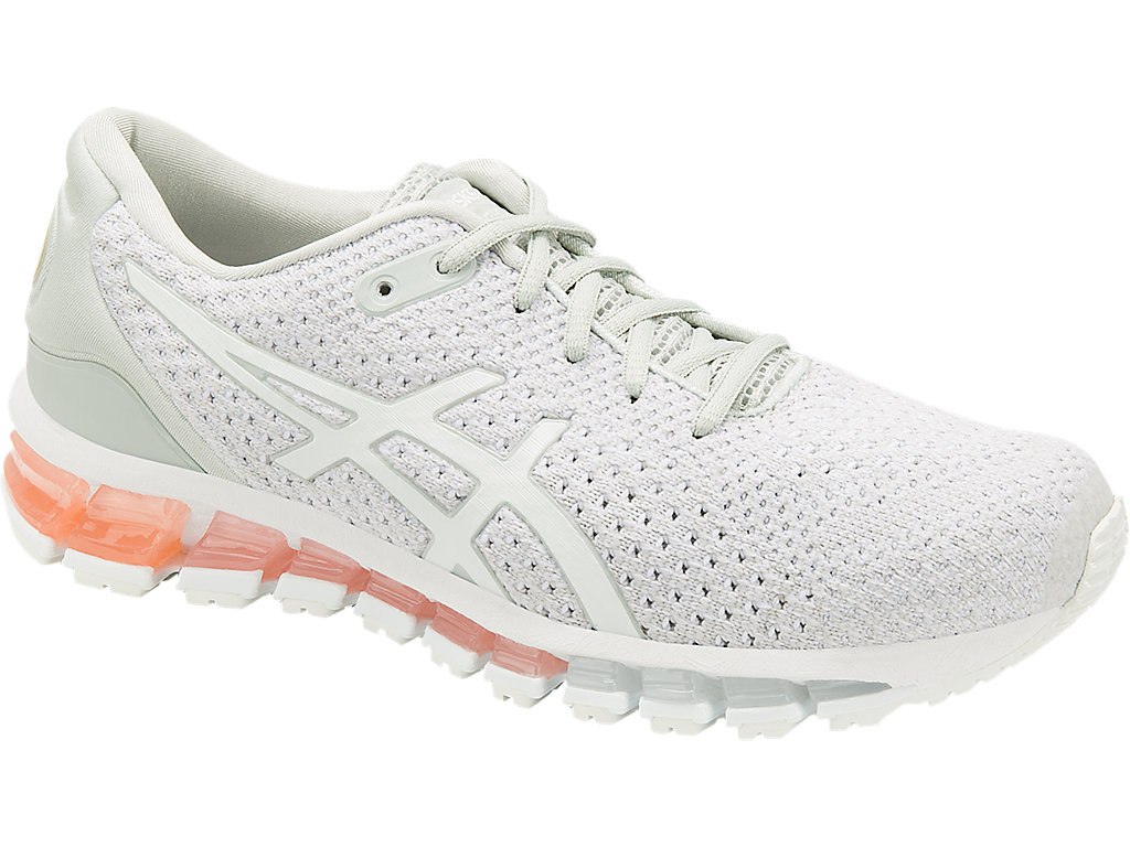 Asics Gel-Quantum 360 Running Shoes For Women Grey/Pink 672YJECL