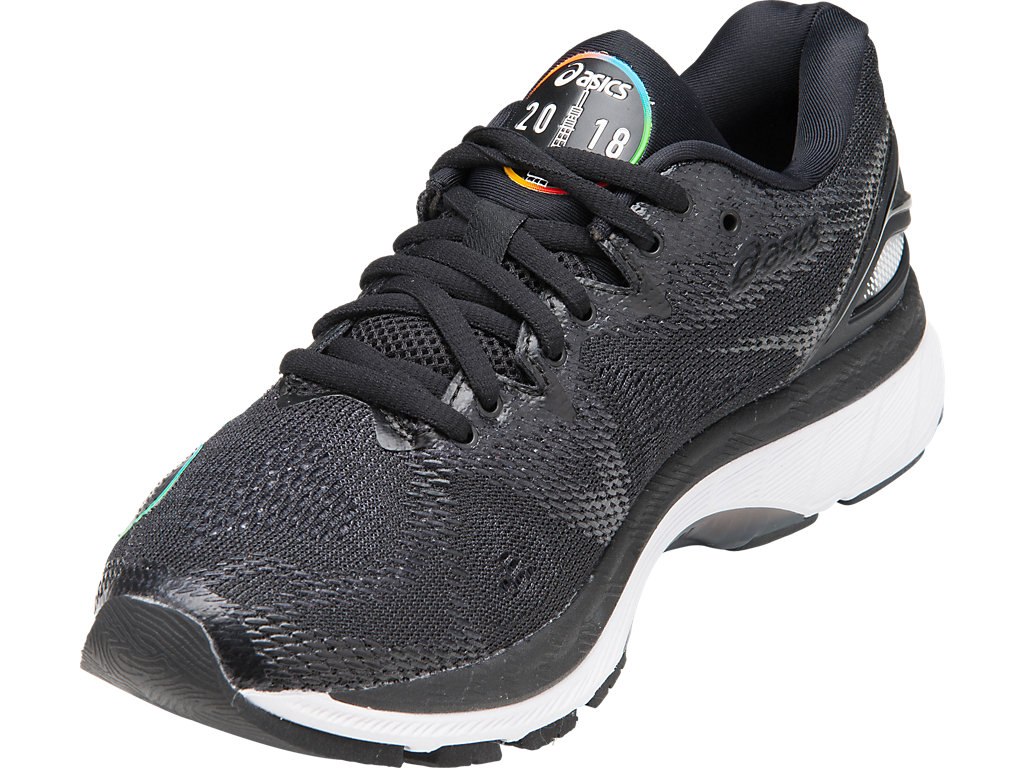 Asics Gel-Nimbus 20 Running Shoes For Women Black 673ZRPGF