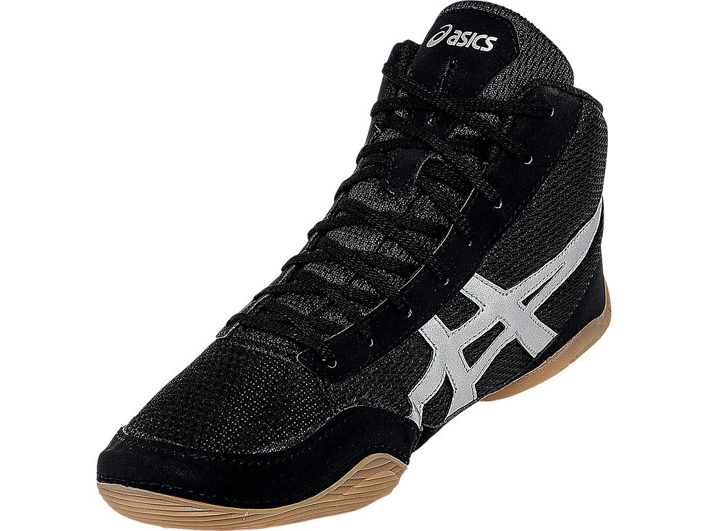 Asics Matflex 5 Wrestling Shoes For Men Black/Silver 684XHQKT