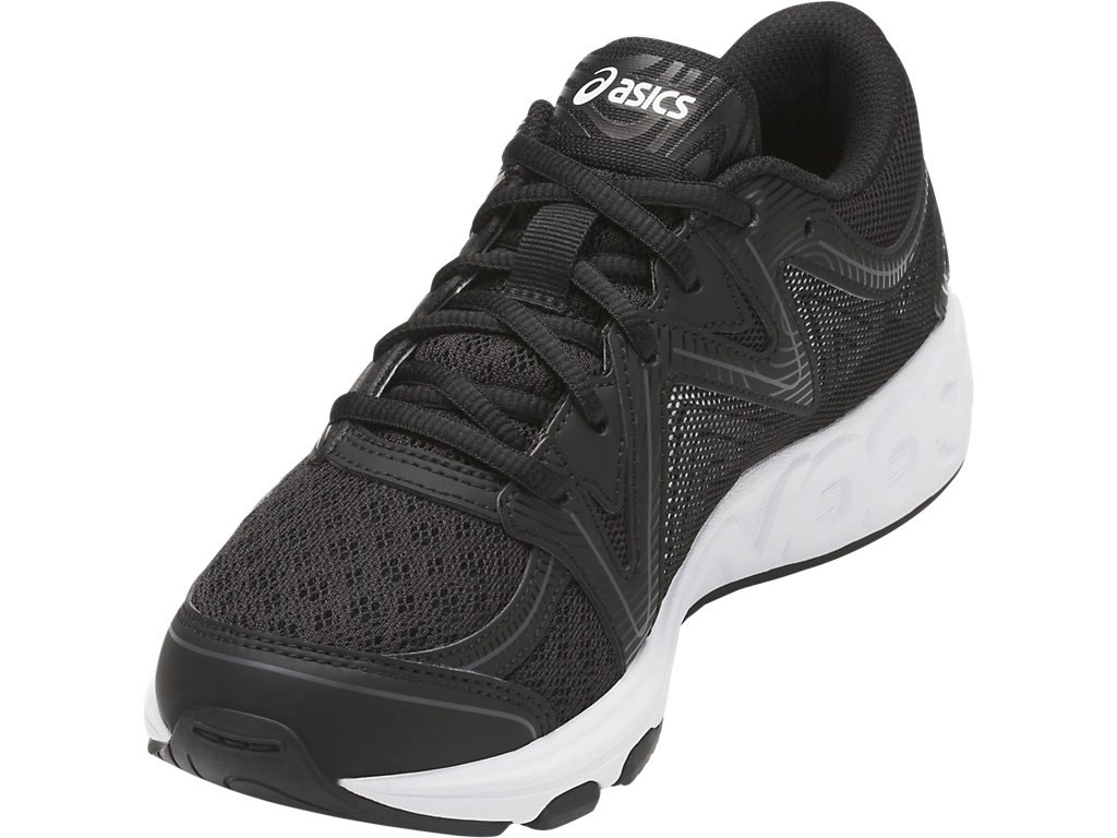 Asics Noosa Running Shoes For Kids Black/Dark Grey 686IYNCL