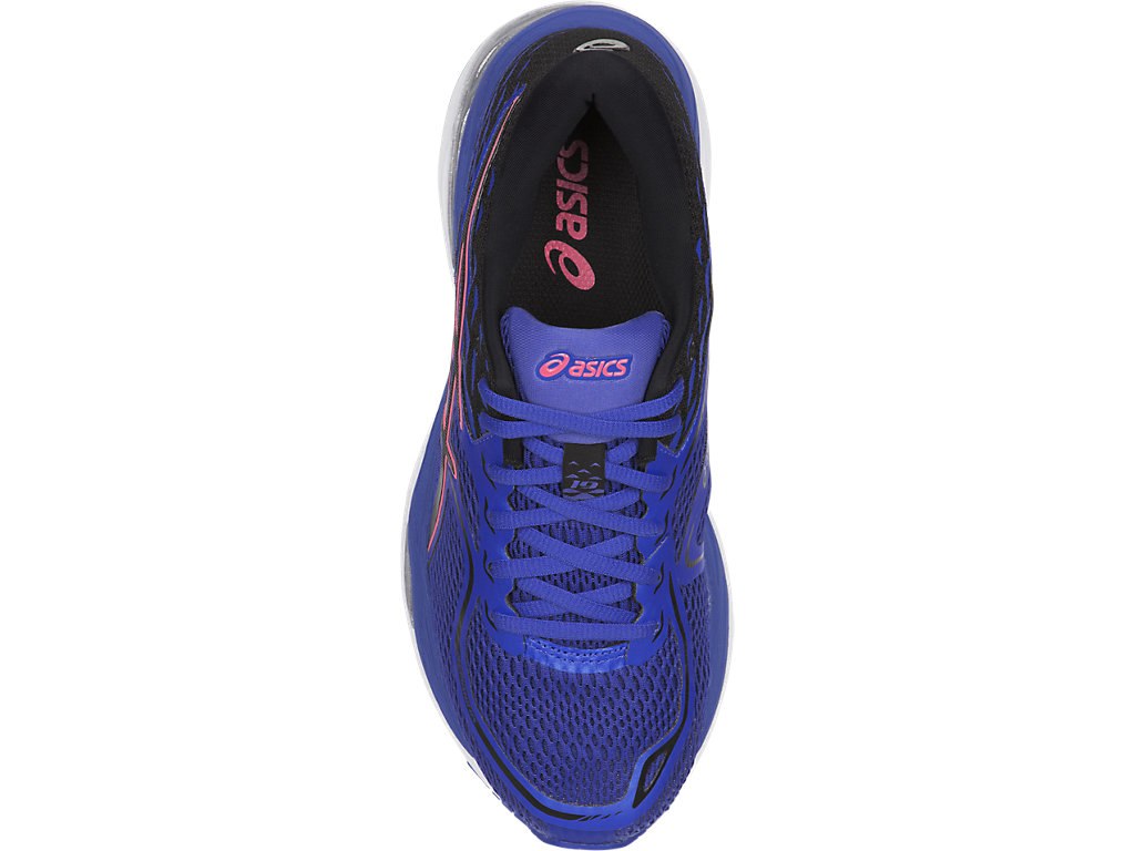 Asics Gel-Cumulus 19 Running Shoes For Women Blue Purple/Black/Coral 693DXBVN