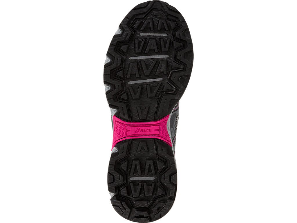 Asics Gel-Venture 6 Running Shoes For Women Dark Grey/Black/Pink Peacock 695AHVDZ