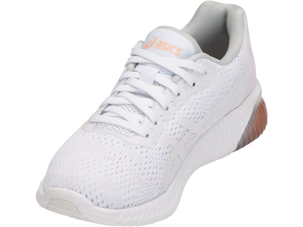 Asics Gel-Kenun Mx Shoes For Kids White/Apricot 697AEGMC