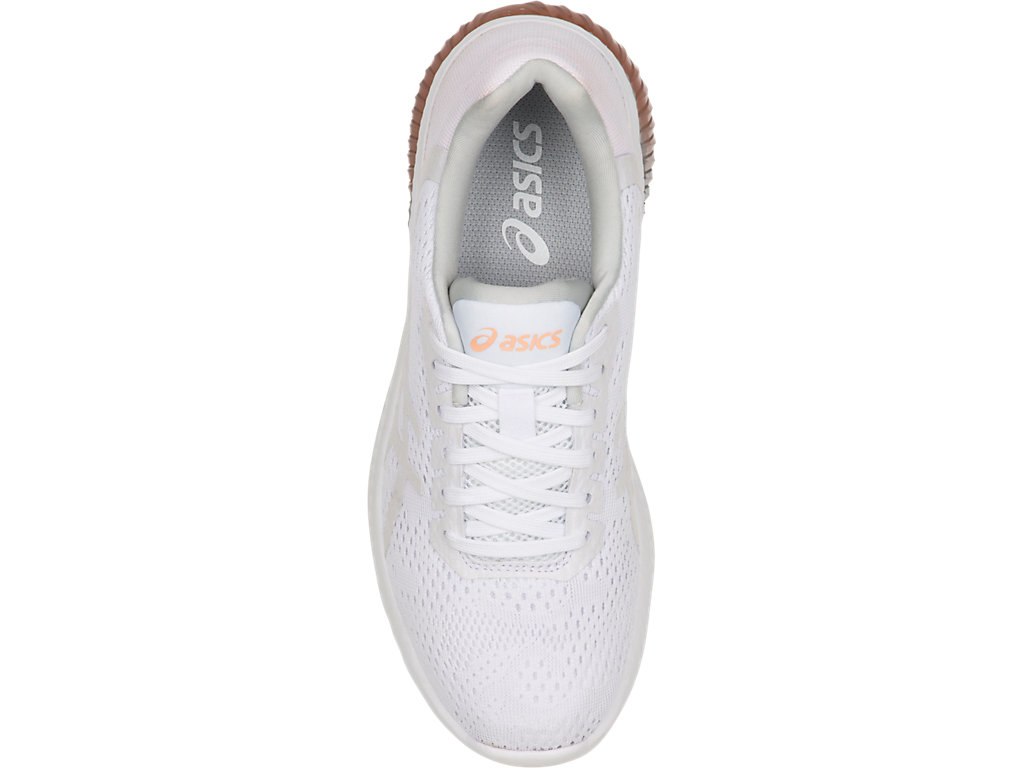 Asics Gel-Kenun Mx Shoes For Kids White/Apricot 697AEGMC