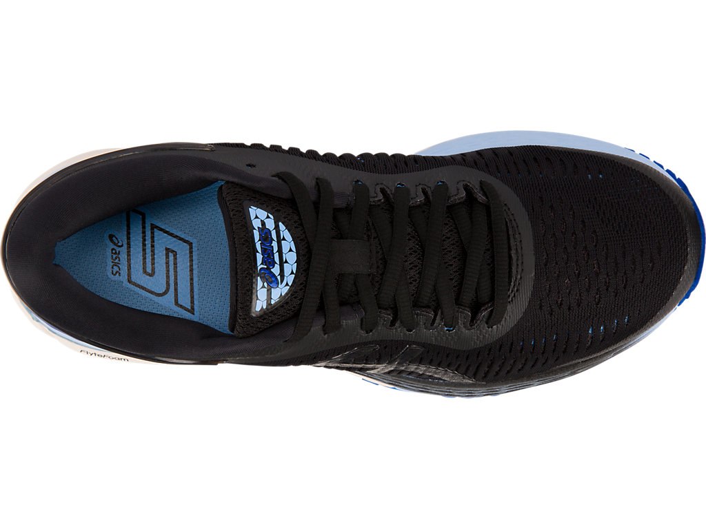 Asics Gel-Kayano 25 Running Shoes For Women Black/Blue 699QGAXB