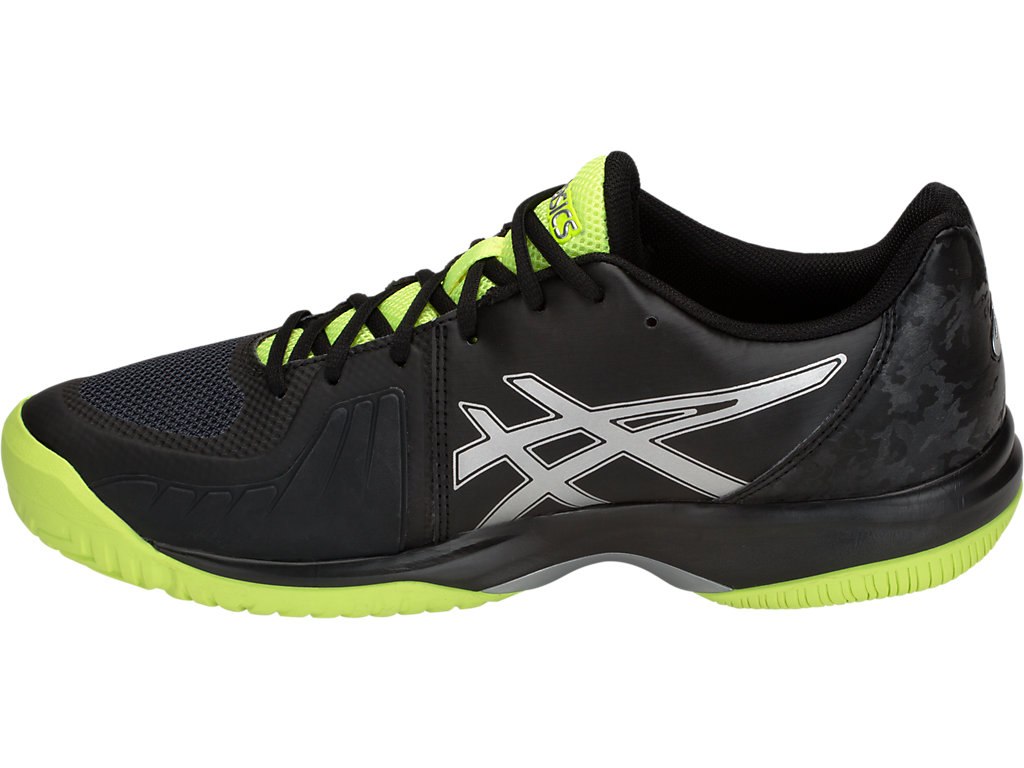 Asics Gel-Court Tennis Shoes For Men Black/Yellow 703IUAWV