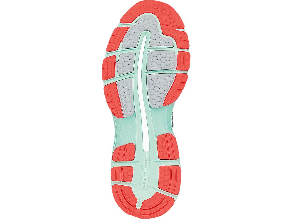 Asics Gel-Nimbus 19 Running Shoes For Women Dark Grey/White/Coral 708EUBQU