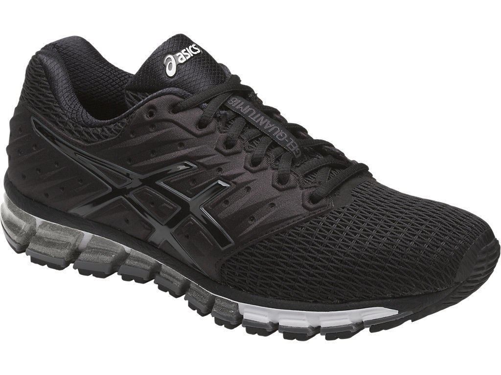 Asics Gel-Quantum 180 Running Shoes For Men Black/Dark Grey 709PWFQI