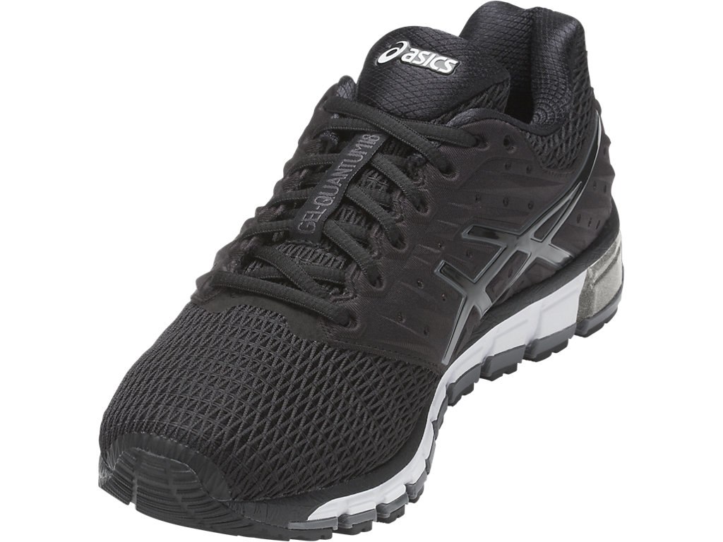 Asics Gel-Quantum 180 Running Shoes For Men Black/Dark Grey 709PWFQI
