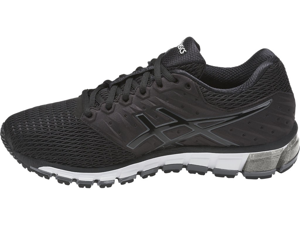 Asics Gel-Quantum 180 Running Shoes For Men Black/Dark Grey 709PWFQI