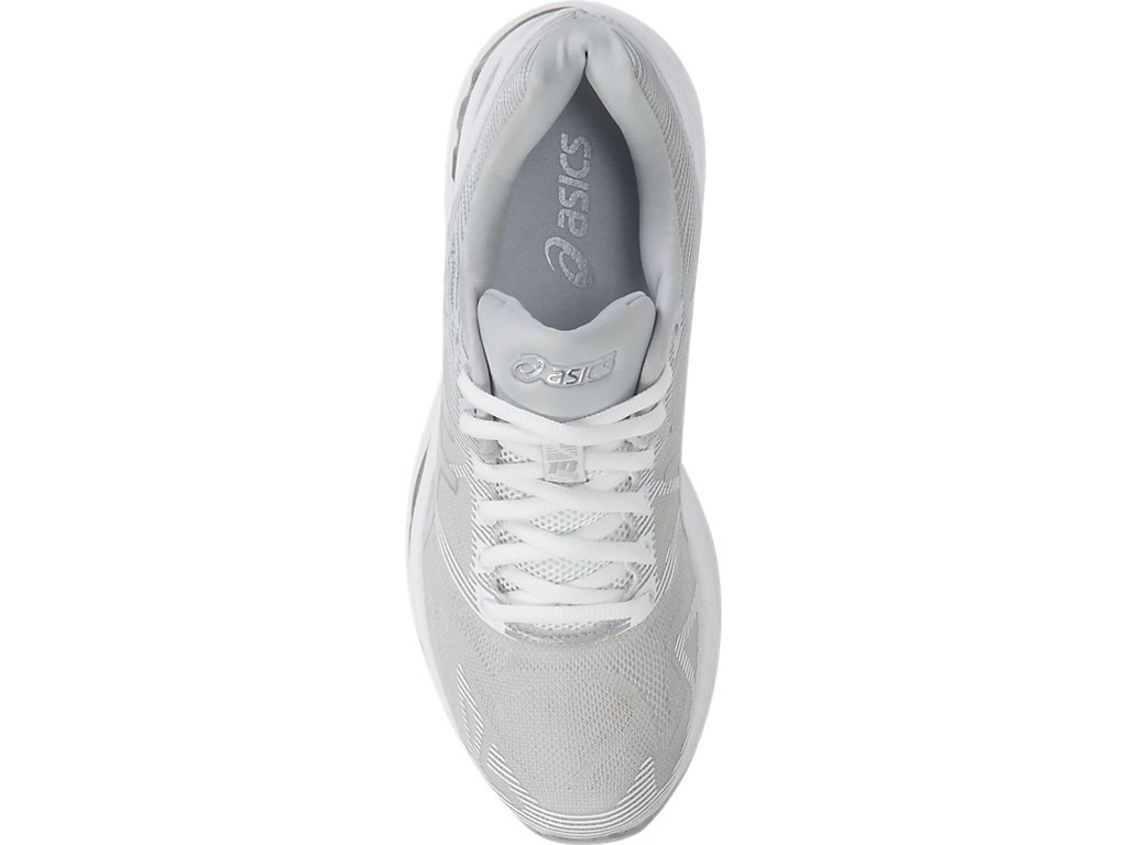 Asics Gel-Nimbus 19 Running Shoes For Women Grey/Silver/White 729FBRQK
