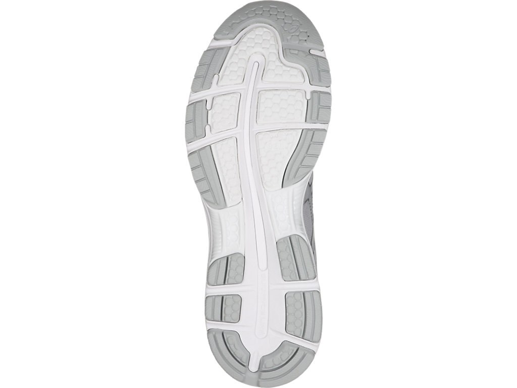 Asics Gel-Nimbus 19 Running Shoes For Men Grey/Silver/White 729PWORC