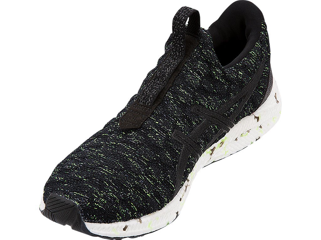Asics Hypergel-Kenzen Running Shoes For Men Black/Yellow/Black 731TYQWT