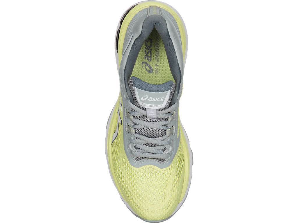 Asics Gt-2000 6 Running Shoes For Women Light Green/White/Grey 734BVHVS