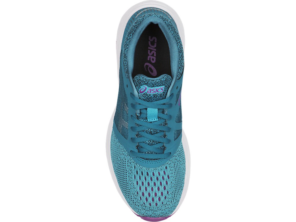 Asics Roadhawk Ff Running Shoes For Women Light Turquoise/White/Purple 738CPVTS