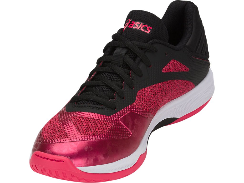 Asics Netburner Ballistic Ff Volleyball Shoes For Women Pink/Black 739WAEAJ