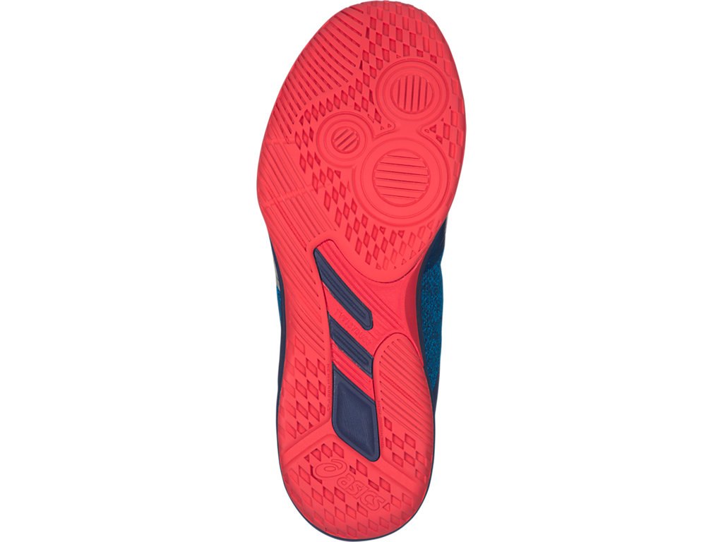 Asics Netburner Ballistic Ff Volleyball Shoes For Men Blue 742XOODL