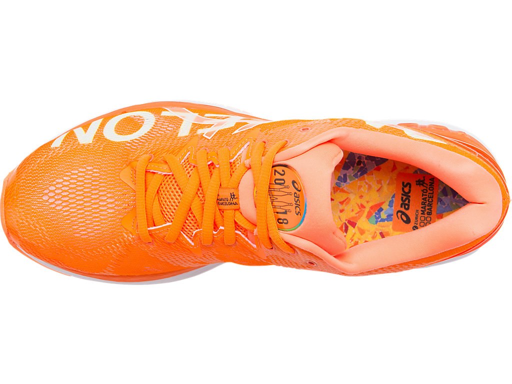 Asics Gel-Nimbus 20 Running Shoes For Men Orange 743LCSNJ