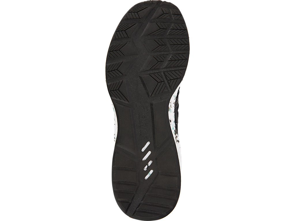 Asics Hypergel-Kenzen Running Shoes For Women Black/Green/White 744EOAIE