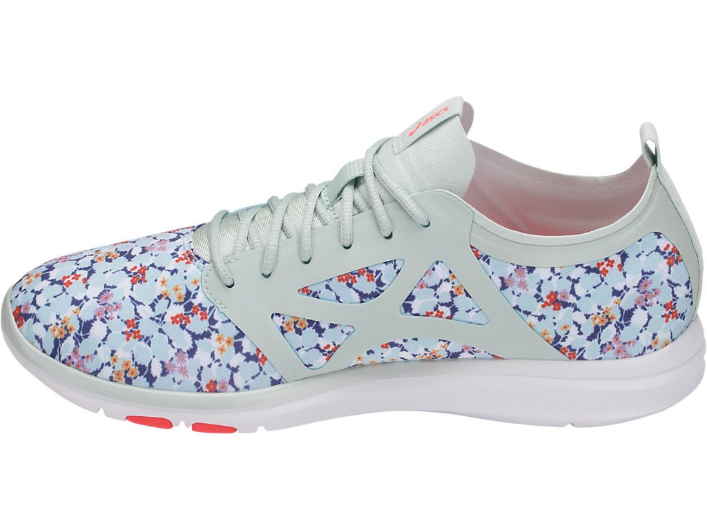 Asics Gel-Fit Yui Fitness Shoes For Women Green/Coral/White 745XPULG