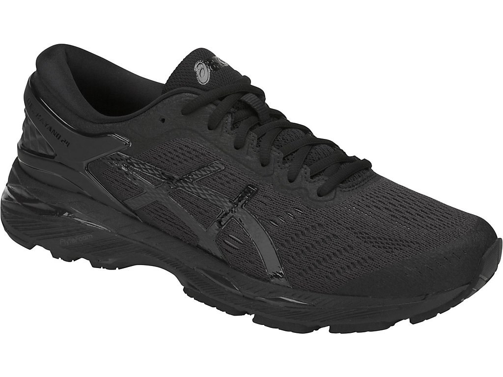 Asics Gel-Kayano 24 Running Shoes For Men Dark Grey/Dark Grey/Black 746XICCZ