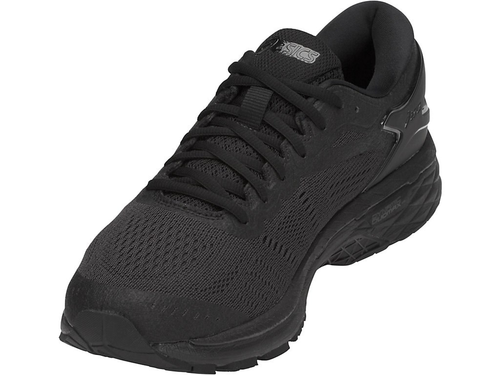 Asics Gel-Kayano 24 Running Shoes For Men Dark Grey/Dark Grey/Black 746XICCZ