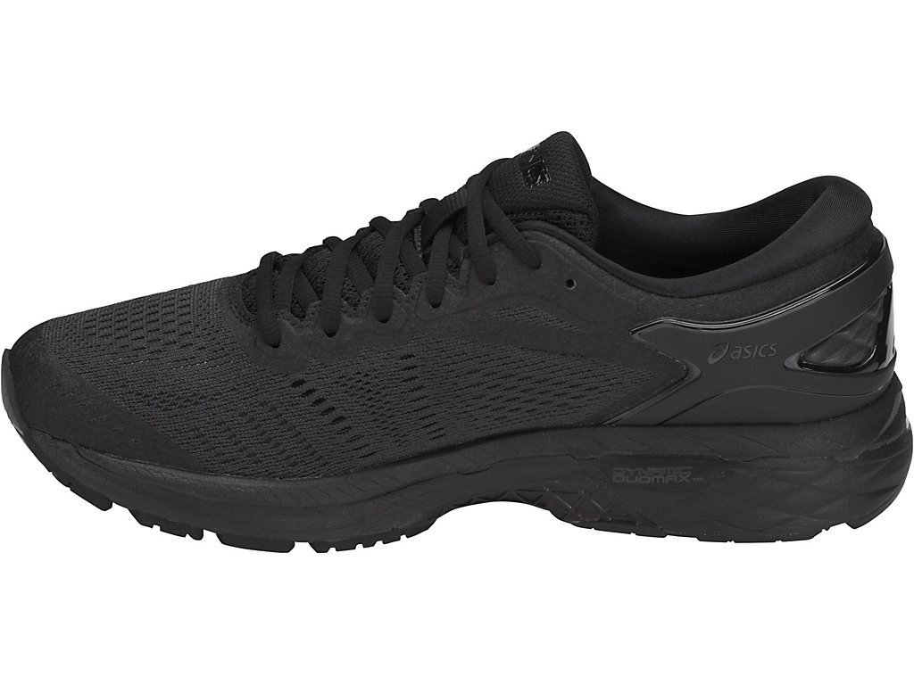 Asics Gel-Kayano 24 Running Shoes For Men Dark Grey/Dark Grey/Black 746XICCZ