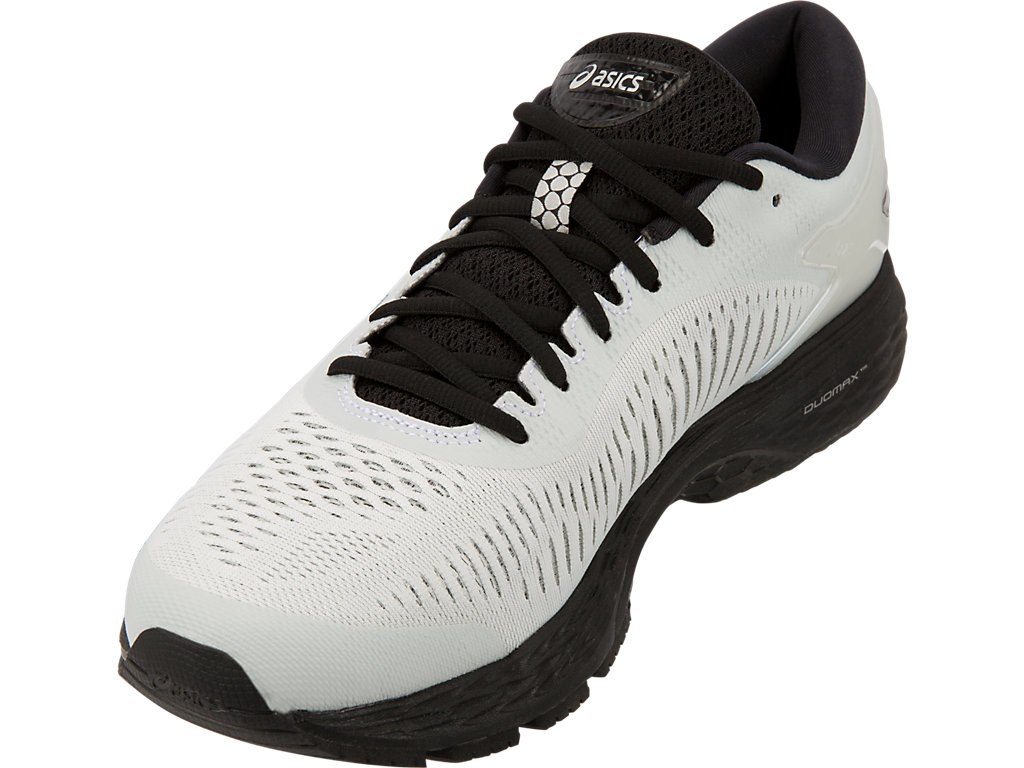 Asics Gel-Kayano 25 Running Shoes For Men Grey/Black 750KSLFT