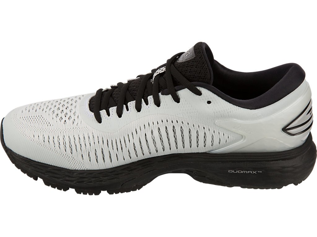 Asics Gel-Kayano 25 Running Shoes For Men Grey/Black 750KSLFT