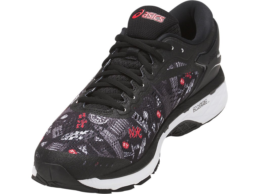 Asics Gel-Kayano 24 Running Shoes For Men Black 755SMLHC