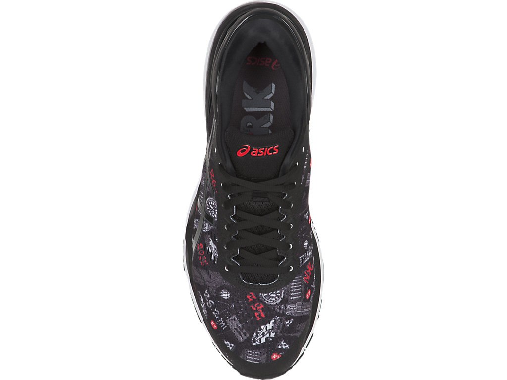 Asics Gel-Kayano 24 Running Shoes For Men Black 755SMLHC