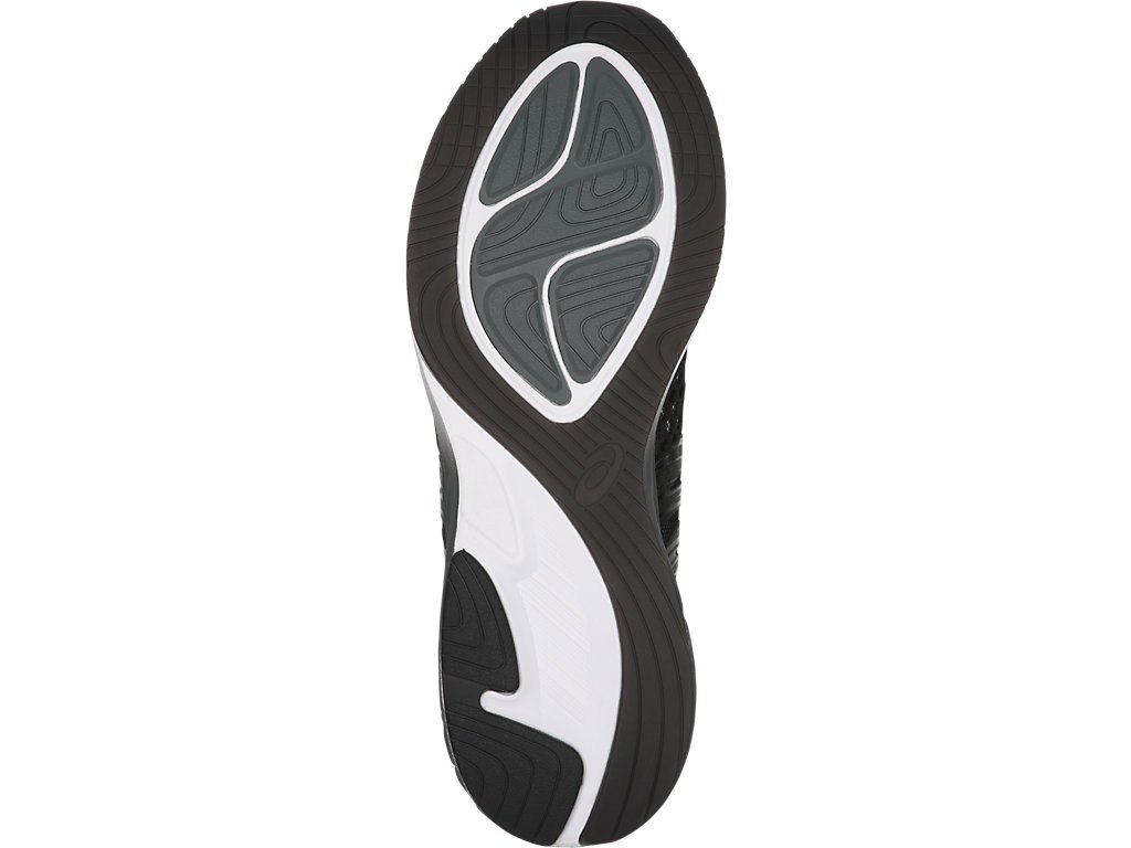 Asics Noosa Ff Running Shoes For Men Black/White/Dark Grey 758LGAHF