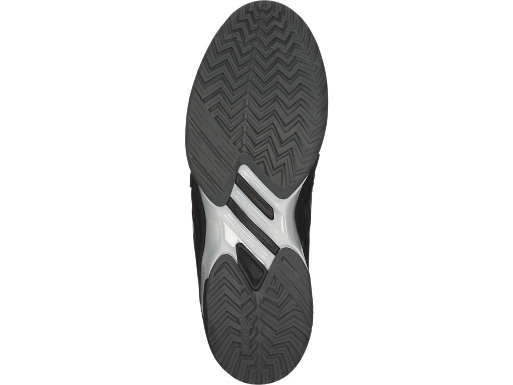 Asics Solution Speed Ff Tennis Shoes For Men Black/Silver 762BCEFI