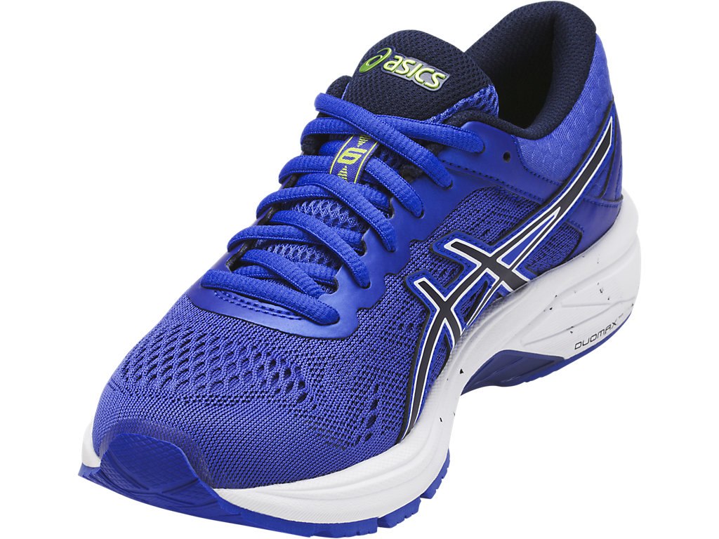 Asics Gt-1000 6 Running Shoes For Women Blue Purple/Indigo Blue/Light Green 762JQXGE