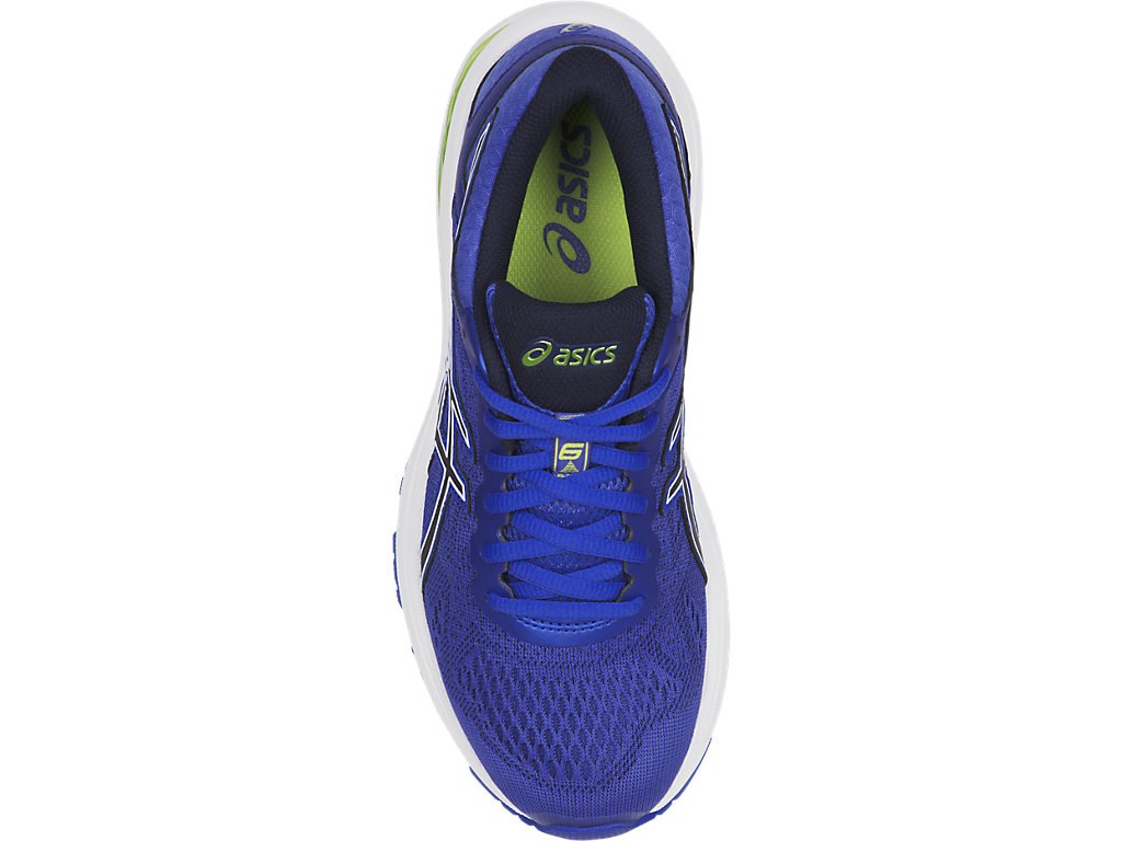 Asics Gt-1000 6 Running Shoes For Women Blue Purple/Indigo Blue/Light Green 762JQXGE