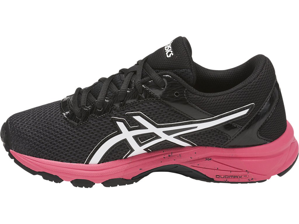 Asics Gt-1000 6 Running Shoes For Kids Dark Grey/White/Red 768DIRQK
