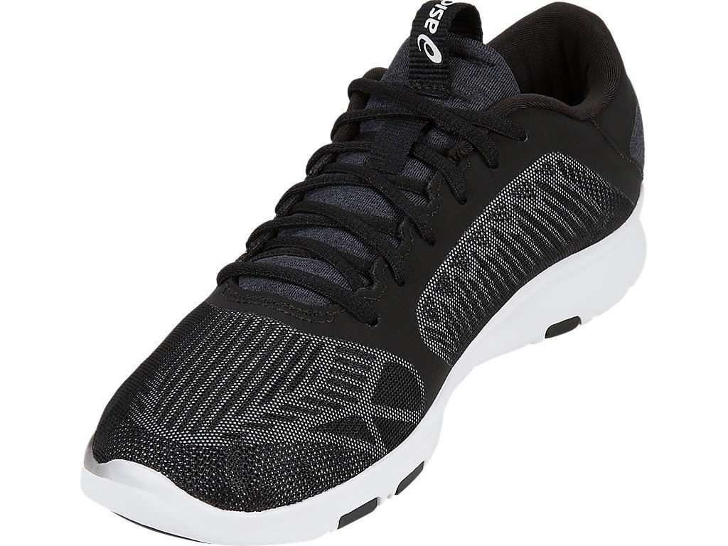 Asics Gel-Fit Training Shoes For Women Black/Silver/White 772DYEAO