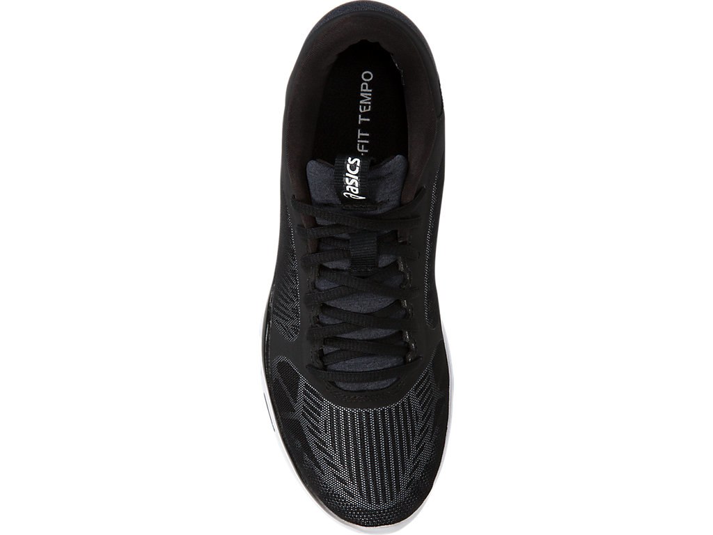 Asics Gel-Fit Training Shoes For Women Black/Silver/White 772DYEAO