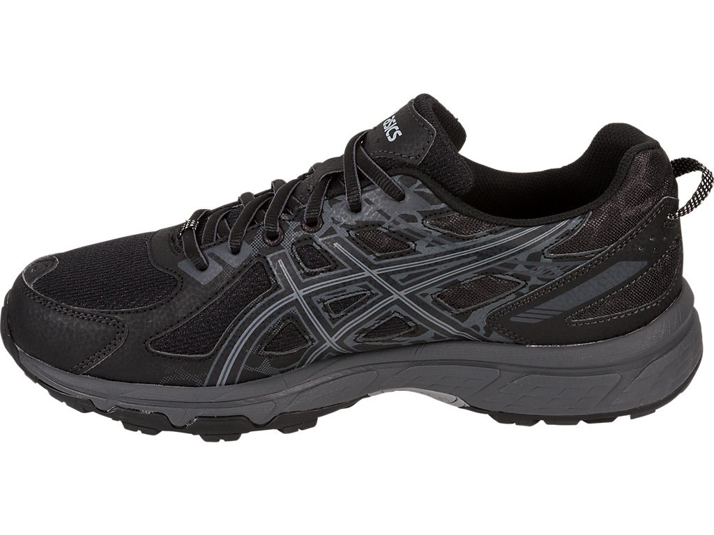 Asics Gel-Venture 6 Running Shoes For Men Black/Grey 773QJRMB