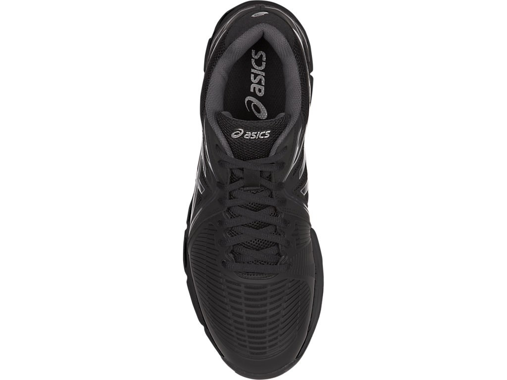 Asics Gel-Netburner Ballistic Shoes For Men Black/Dark Grey/White 777EFVJN