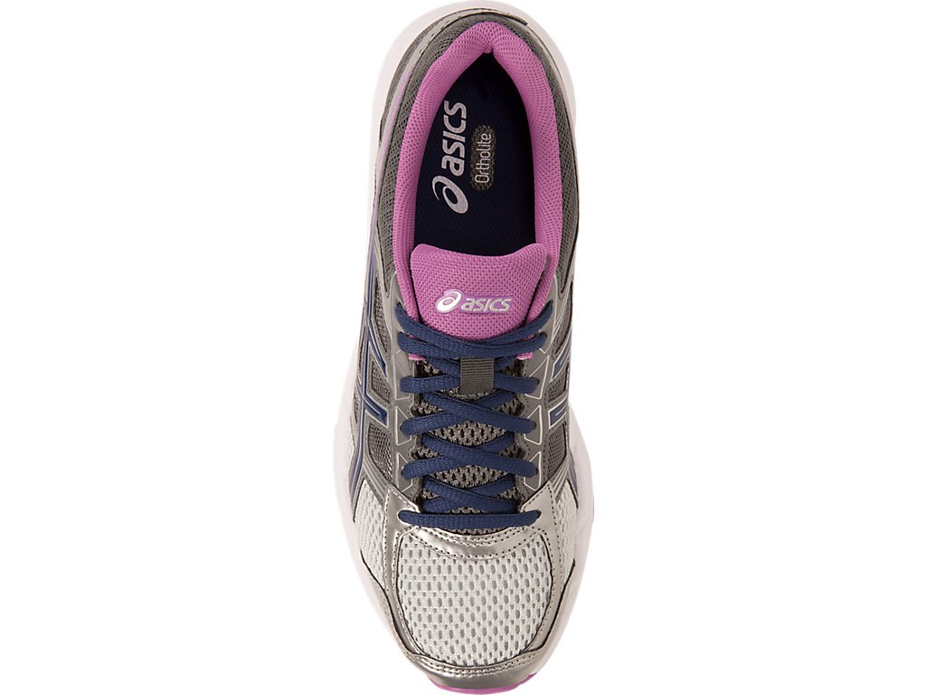 Asics Gel-Contend 4 Running Shoes For Women Silver/Dark Grey 777KSJQJ